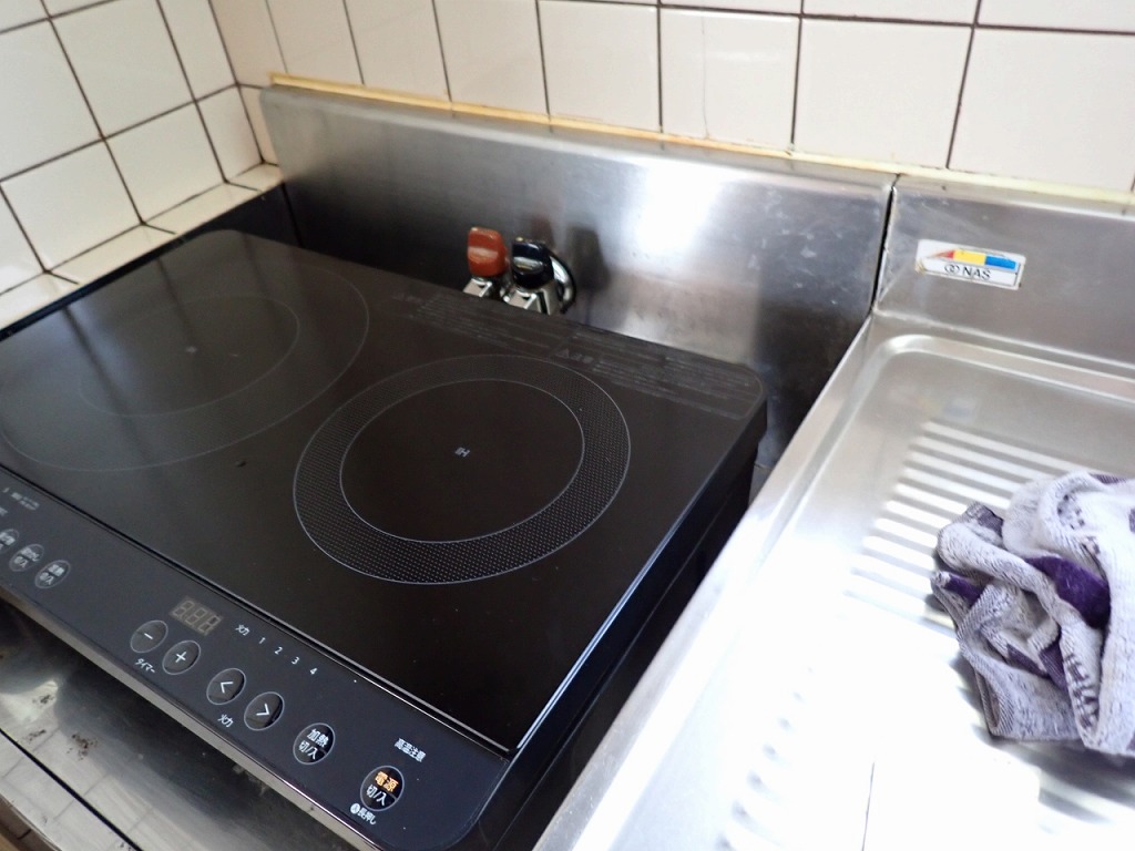 IHクッキングヒーター設置工事