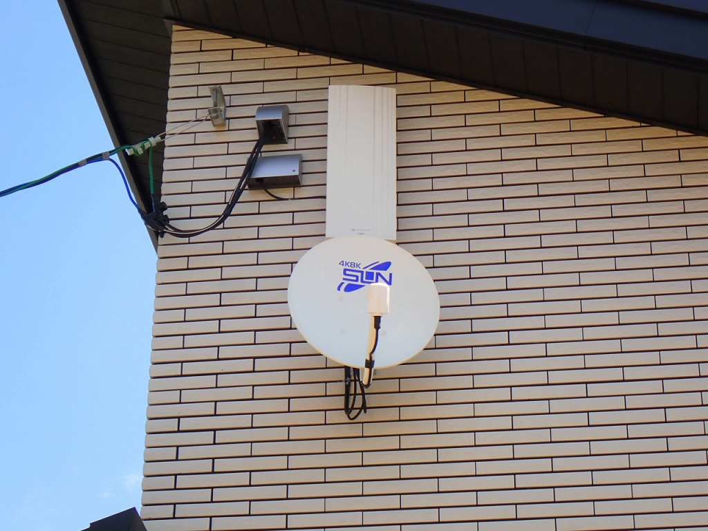 一条工務店新築アンテナ工事