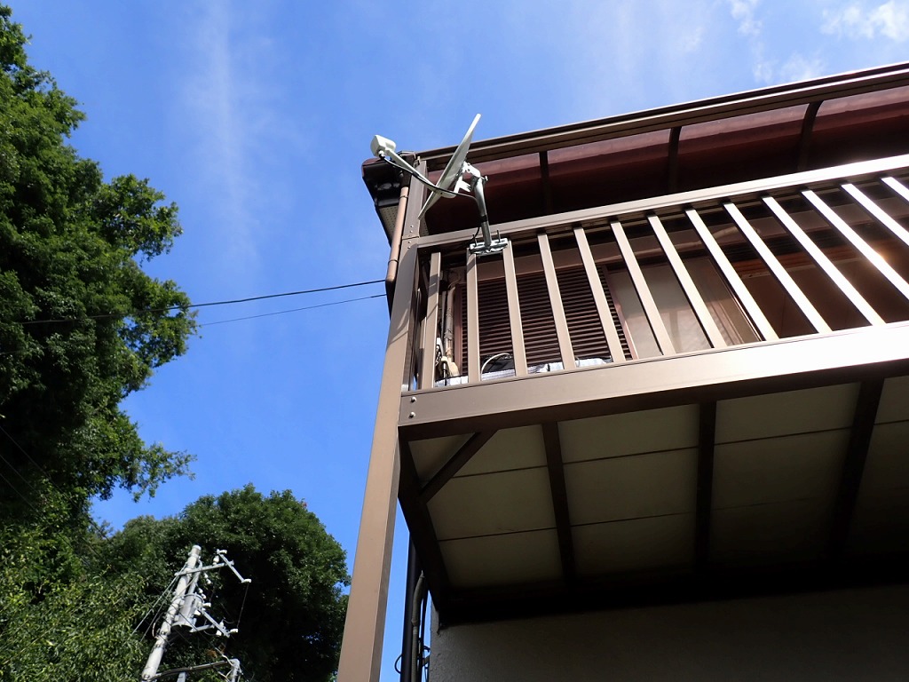 ケーブルテレビを解約してアンテナ取り付け