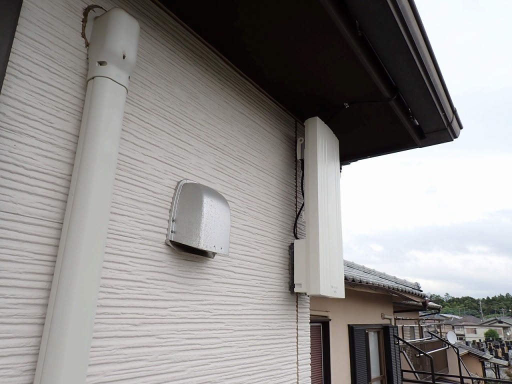 平面型アンテナ取付