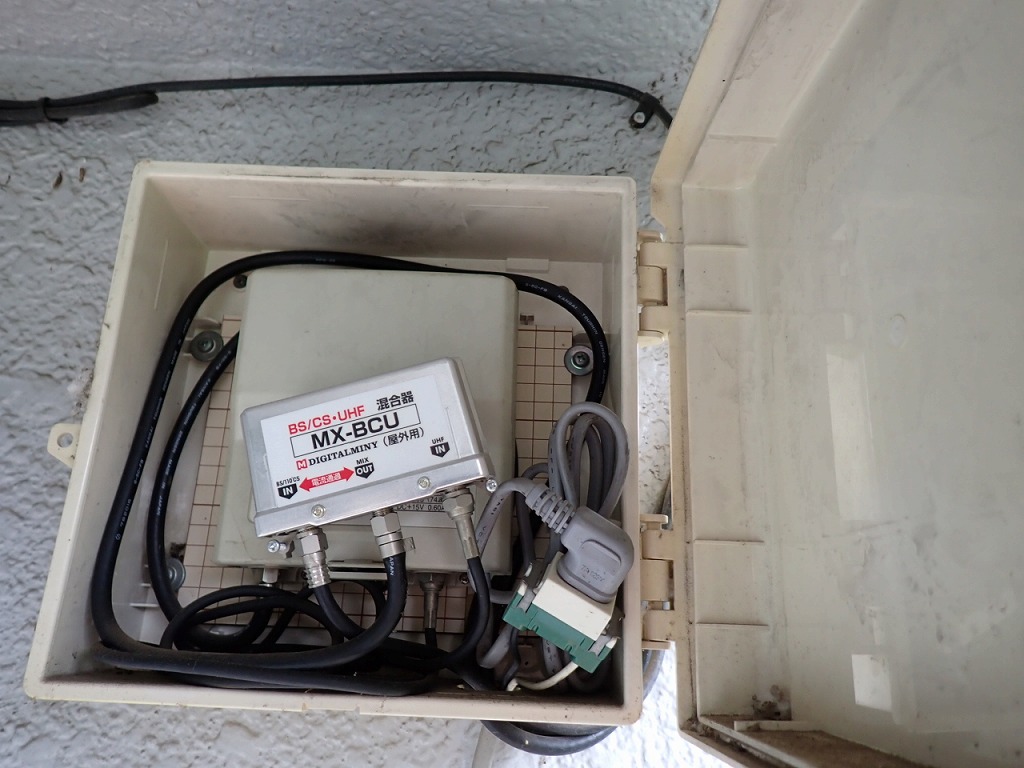 ケーブルテレビ有料アンテナ工事