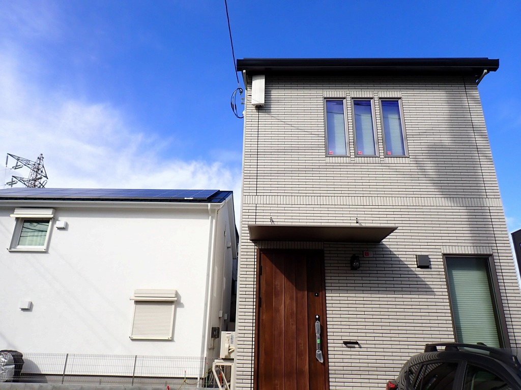 新築テレビアンテナ取付工事