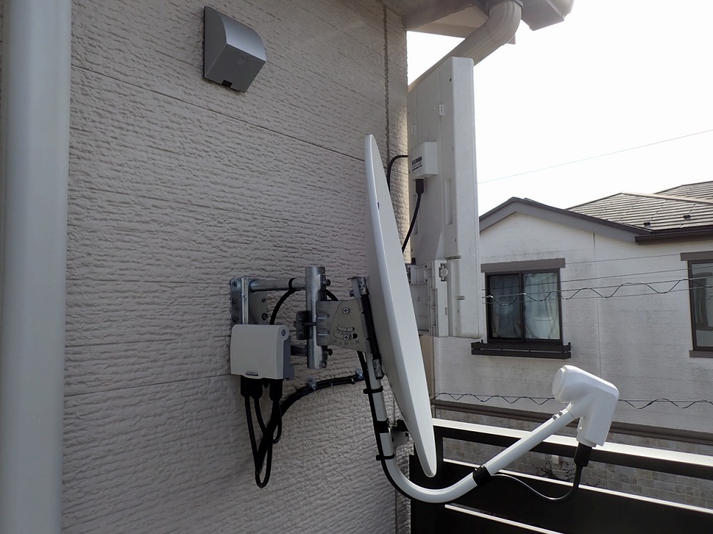 ポラス住宅アンテナ工事