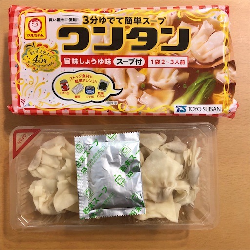 食品 ワンタンスープ 3人前 3分調理 TOYO SUISAN