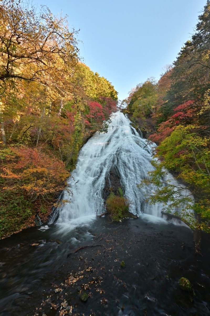 深山の滝　パステル画　奥日光 深山の滝 パステル画 奥日光