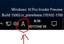 IMEのアイコン IMEのアイコン