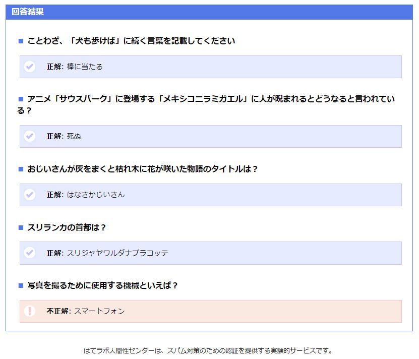 回答例