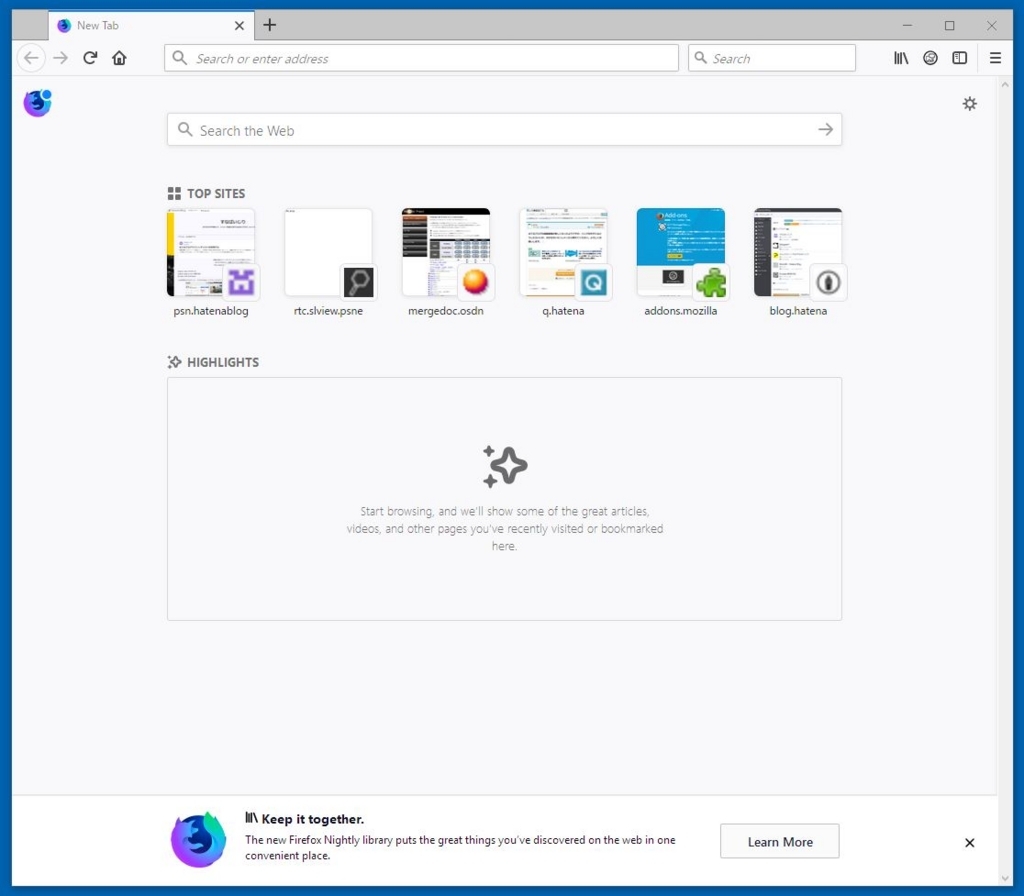 Firefox 58.0a1 Firefox 58.0a1