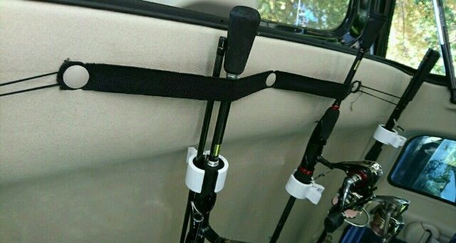 車載用ロッドホルダー自作 立体駐車場の低車高バージョン Oceanview