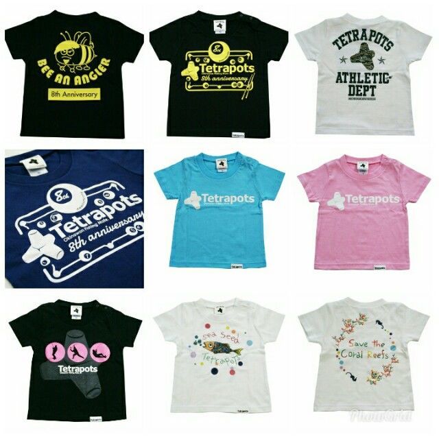 テトラポッツ　釣りガールコラボTシャツ　2枚セット【M】 テトラポッツ 釣りガールコラボTシャツ 2枚セット【M