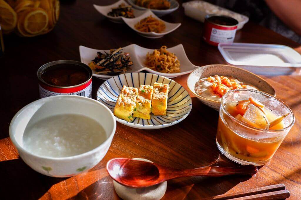 妊娠中の朝ごはんを 毎日食べる ためには 定食化が でした ぷちこの暮らし研究