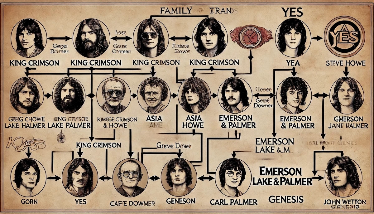 Rock Family Treeを作ろう！：それっぽいニセモノ大量生産