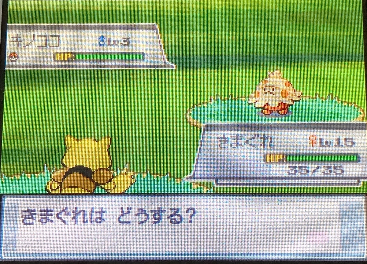 4世代乱数】メロボID22224でずつき/虫取り大会乱数 キノココ