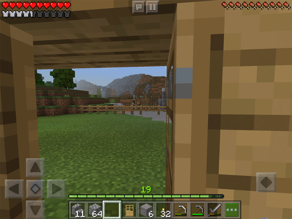 イルカが攻めるマインクラフト プレイ その7 こがねいろのエアブラシ