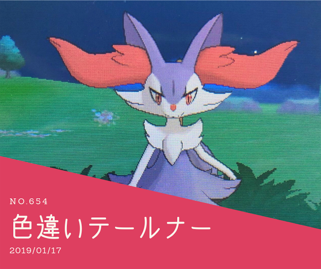 色違いテールナー 色違いポケモンをひたすら集めるブログ Route245