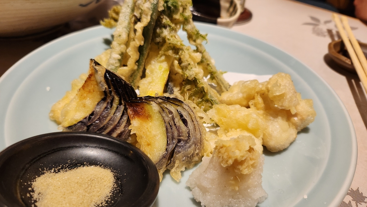 天ぷら盛り合わせ