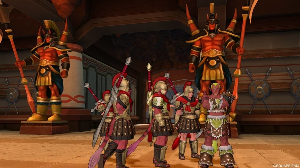 牛乳を買いに古代オルセコ闘技場へ 小さな村