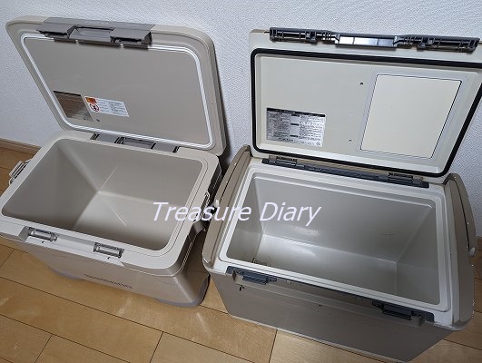 キャンプのクーラーボックスは、釣り具メーカーが最強だと感じる