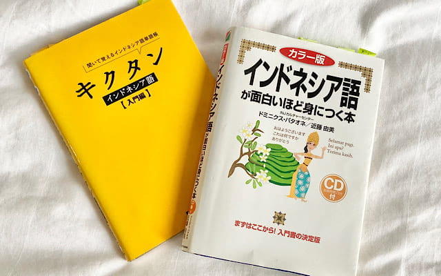 初心者におすすめ！インドネシア語の学習に役立った本のレビュー