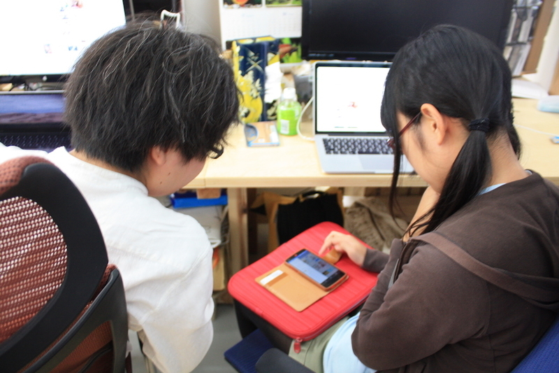 pixiv開発コースの様子