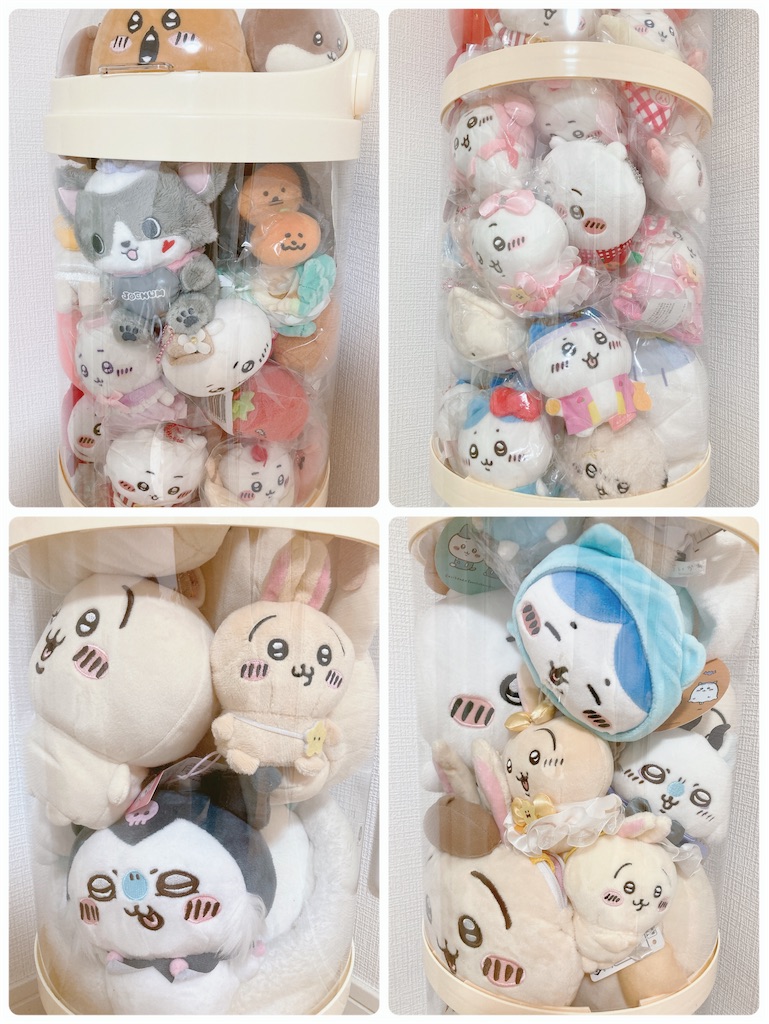 おしゃれに飾る収納】大量のちいかわグッズ収納方法②【ほぼ100均