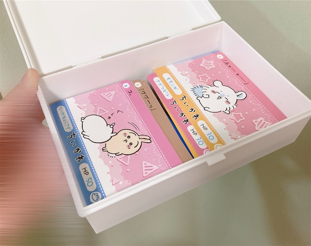 100均のみ】大量のちいかわグッズ収納方法③ - 窮鼠、コロッケを噛む