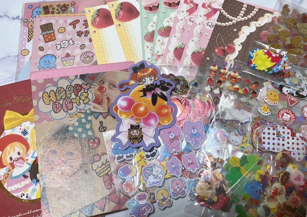 平成当時のシールを買い戻し - たぬまるログ！