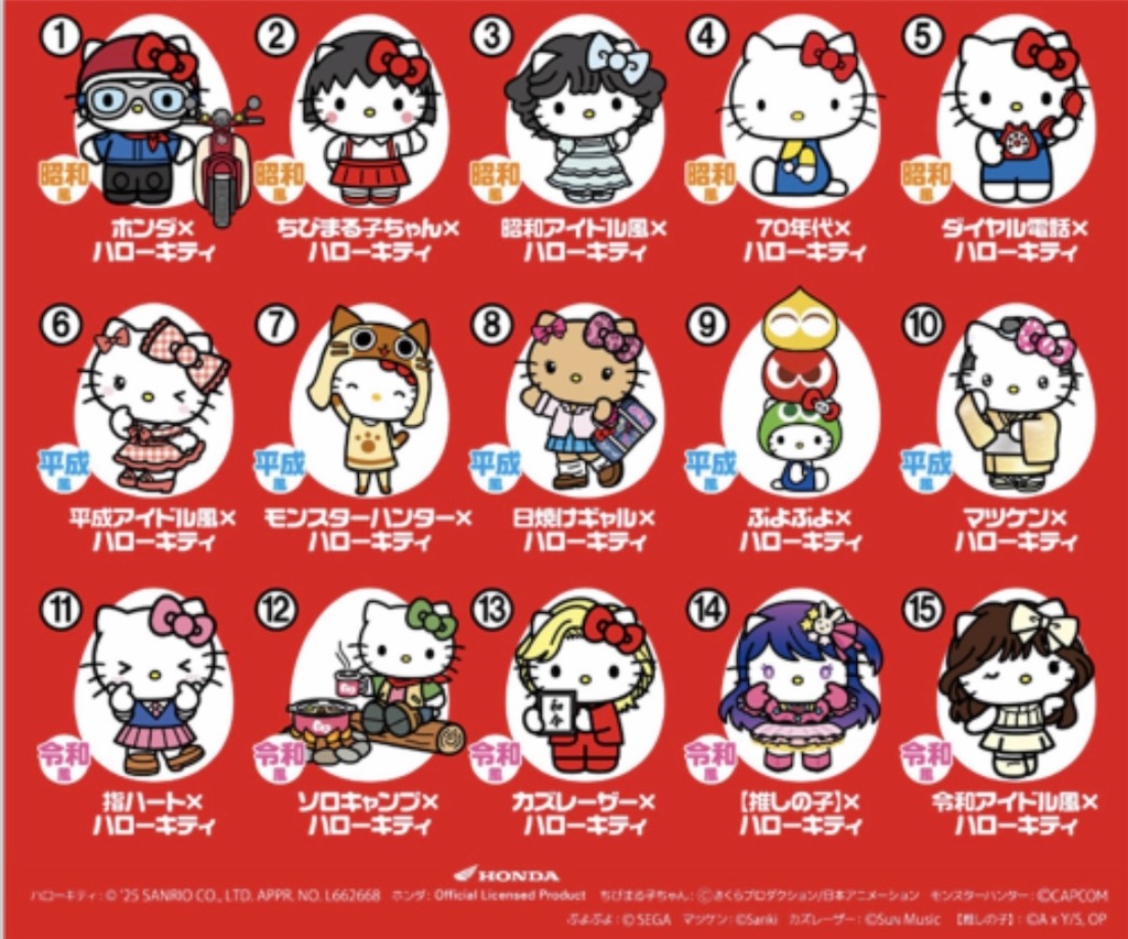 ハローキティちゃんコラボのチョコエッグを買った🍫 - 日日是好日