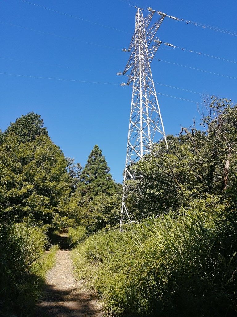 08;46 鉄塔がたってた