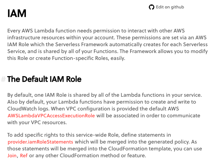 Aws Serverless Framework における Iam ロールの設定 Pyてよn日記