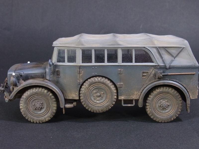 1／35 ドイツアフリカ軍団ホルヒ1a改造車両 1／35 ドイツアフリカ軍団