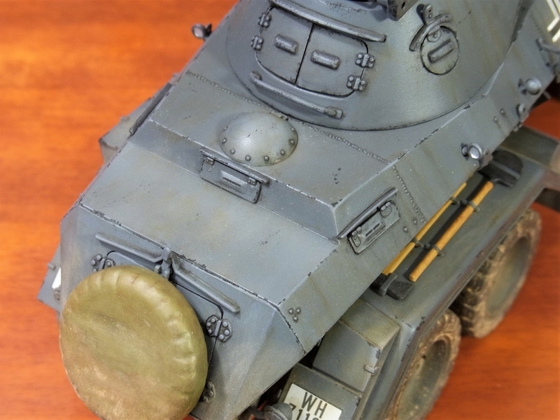 タミヤイタレリ 1/35 Sd.Kfz.231(6-Rad) 完 - AFVモデラーの巣