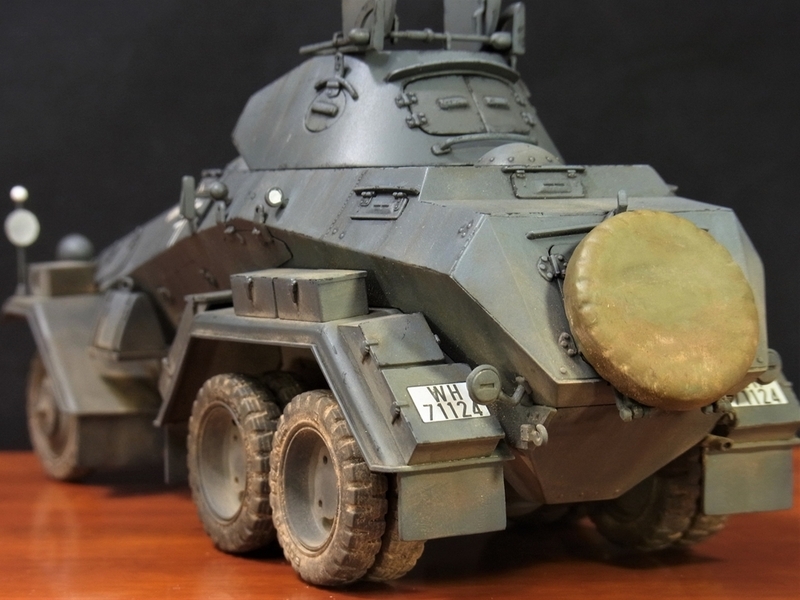 タミヤイタレリ 1/35 Sd.Kfz.231(6-Rad) 完 - AFVモデラーの巣