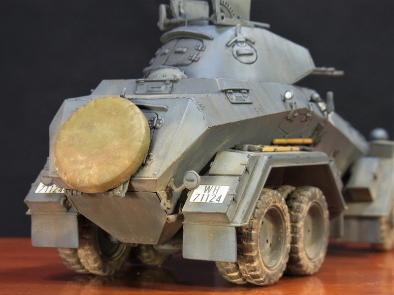 タミヤイタレリ 1/35 Sd.Kfz.231(6-Rad) 完 - AFVモデラーの巣