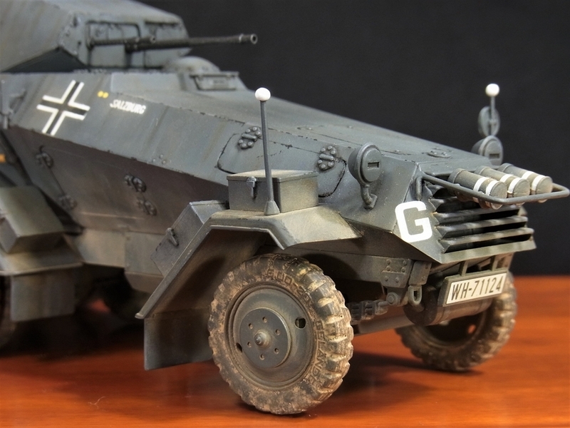 タミヤイタレリ 1/35 Sd.Kfz.231(6-Rad) 完 - AFVモデラーの巣
