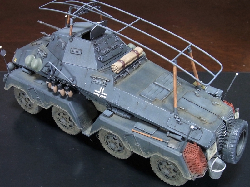 ドイツ8輪重装甲車 .232 `アフリカ軍団` (プラモデル) - ホビー 1円