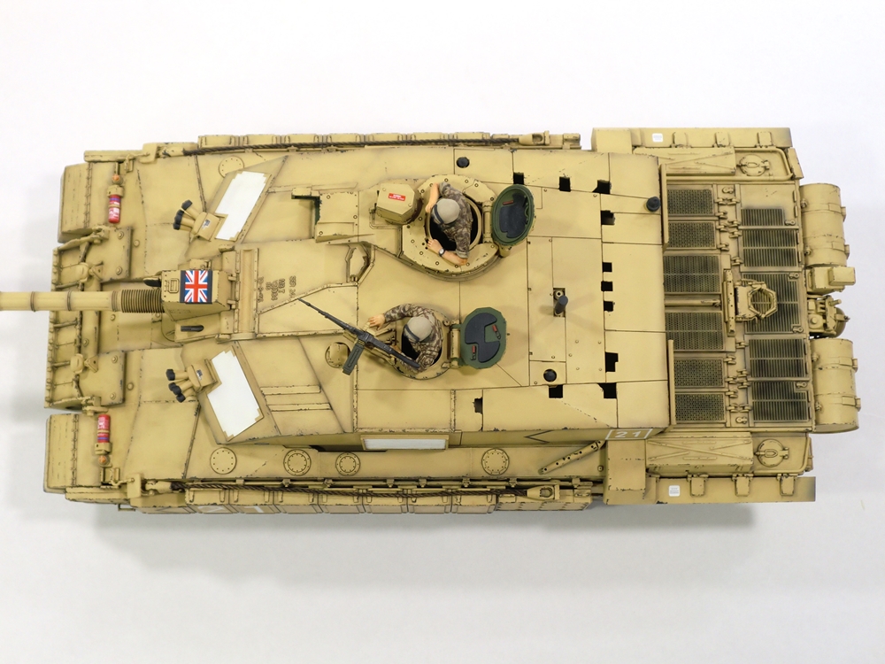 タミヤ 1/35 チャレンジャー2 イラク戦仕様 完 - AFVモデラーの巣
