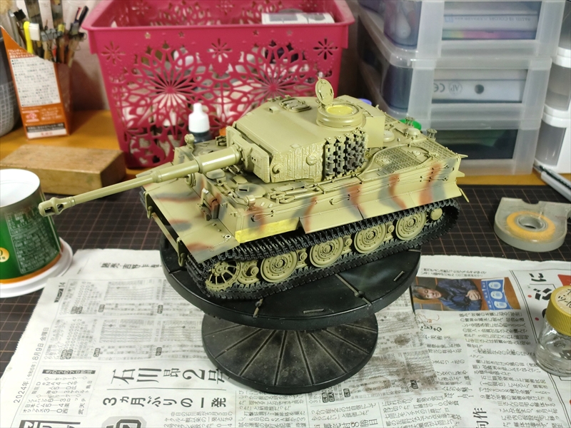 タイガーI フェールマン戦隊 #08 迷彩 - AFVモデラーの巣