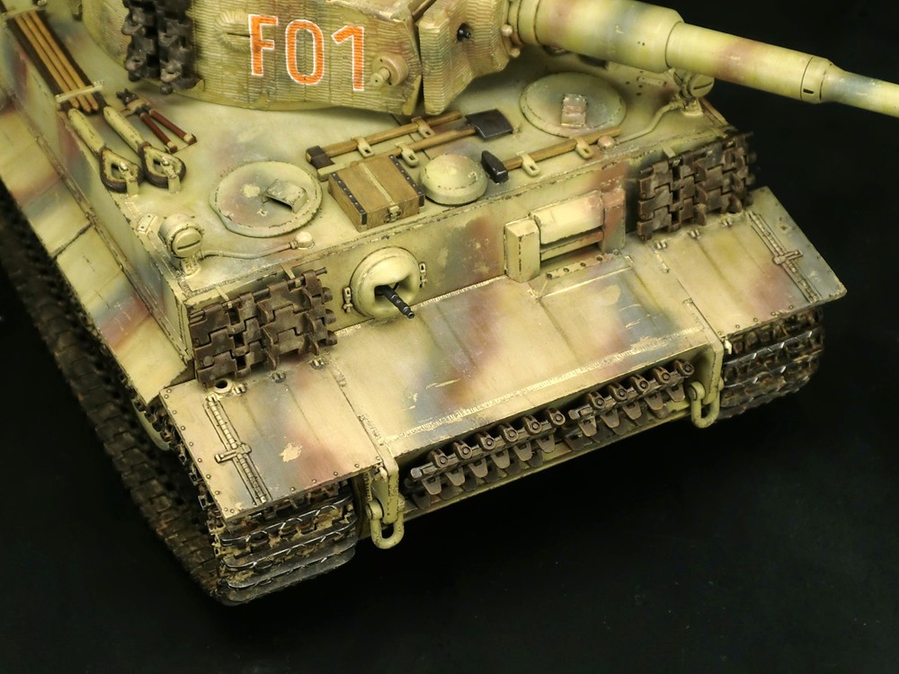 1/35 フェールマン戦闘団ティーガーI完成品 1/35 WW.II ドイツ軍