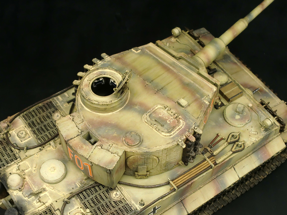 1/35 フェールマン戦闘団ティーガーI完成品 WW.II ドイツ軍 ティーガーI フェールマン戦闘団 (プラモデル