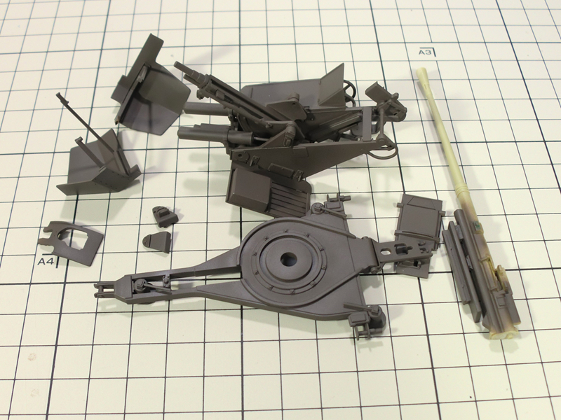 Tamiya Sd.Kfz.7/2 3.7cm FLAK37（フラックザウリア）#03 - AFV