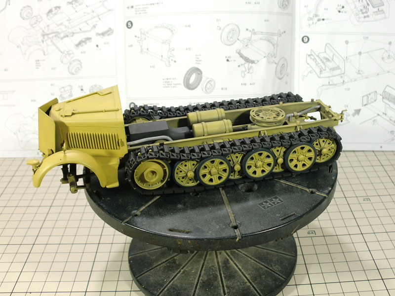 Tamiya Sd.Kfz.7/2 3.7cm FLAK37（フラックザウリア）#03 - AFV