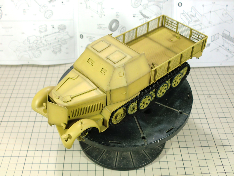 Tamiya Sd.Kfz.7/2 3.7cm FLAK37（フラックザウリア）#03 - AFV