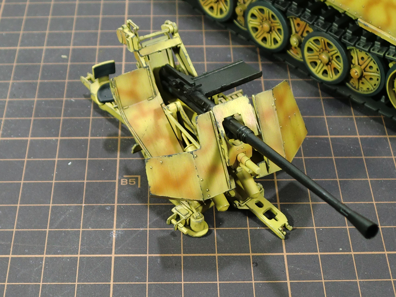 Tamiya Sd.Kfz.7/2 3.7cm FLAK37（フラックザウリア）#05 - AFV