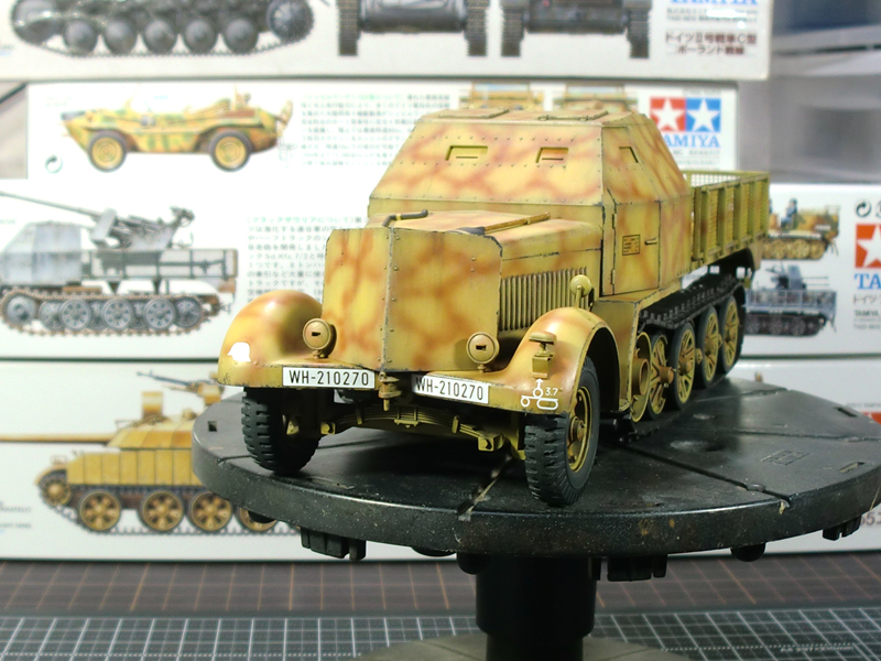 Tamiya Sd.Kfz.7/2 3.7cm FLAK37（フラックザウリア）#05 - AFV