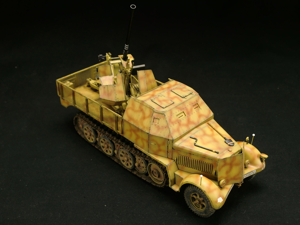 Tamiya Sd.Kfz.7/2 3.7cm FLAK37（フラックザウリア）完 - AFVモデラーの巣