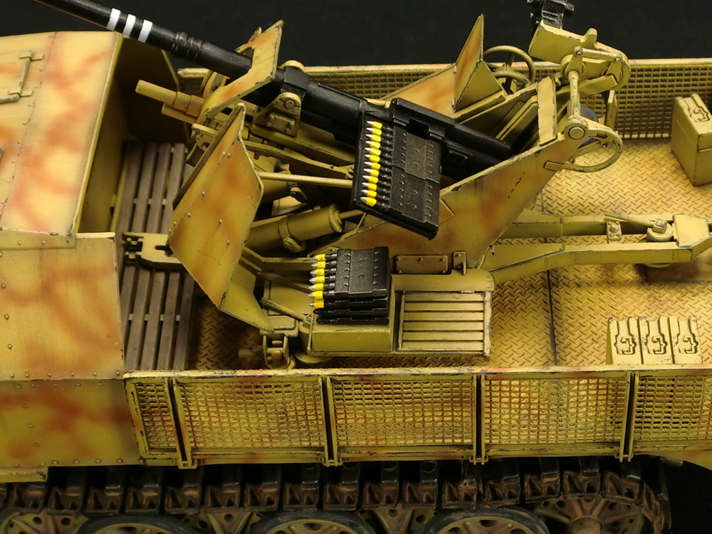 Tamiya Sd.Kfz.7/2 3.7cm FLAK37（フラックザウリア）完 - AFVモデラーの巣