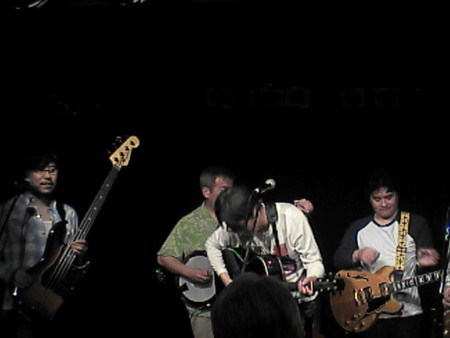 "BROWN COAST" LIVE @BACK IN TOWN （レストラン・ライブハウス）