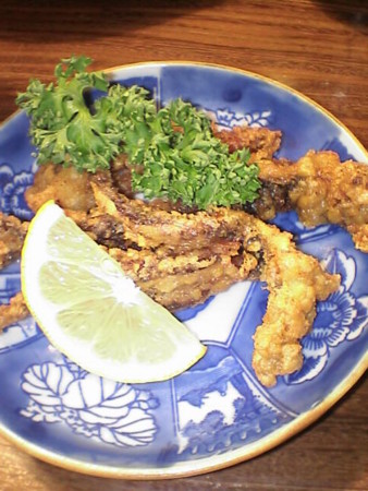 イカげそスパイシー揚げ@豚組しゃぶ庵 ビアホール