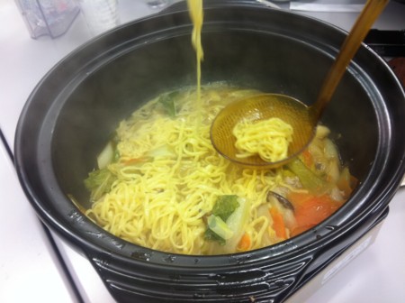 締めのラーメン